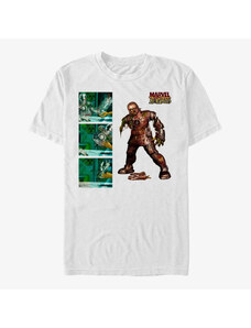 Koszulka męska Merch Marvel - Iron Zombie Panel Men's T-Shirt White