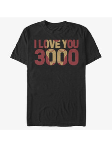 Koszulka męska Merch Marvel - Love You 3000 Men's T-Shirt Black