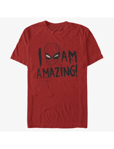 Koszulka męska Merch Marvel Avengers Classic - Amazing Spidey Men's T-Shirt Red