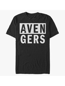 Koszulka męska Merch Marvel Avengers Classic - AVENGERS Icon Men's T-Shirt Black