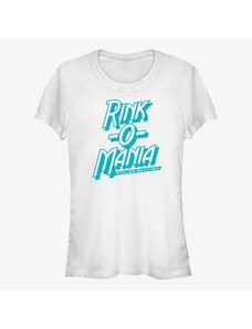 Koszulka damska Merch Netflix Stranger Things - Rink Logo Women's T-Shirt White