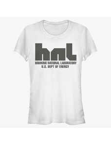 Koszulka damska Merch Netflix Stranger Things - Hawkins National Laboratory Women's T-Shirt White