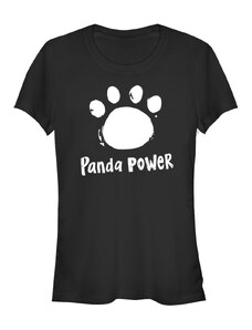 Koszulka damska Merch Pixar Turning Red - Panda Power Women's T-Shirt Black