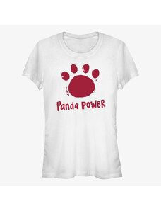 Koszulka damska Merch Pixar Turning Red - Panda Power Women's T-Shirt White