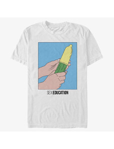 Koszulka męska Merch Netflix Sex Education - Cucumber White