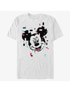 Koszulka męska Merch Disney Classics Mickey Mouse - Pixel Mickey Unisex T-Shirt White