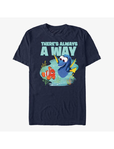 Koszulka męska Merch Pixar Finding Dory - Always a Way Unisex T-Shirt Navy Blue