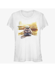 Koszulka damska Merch Star Wars: The Mandalorian - Awakening Women's T-Shirt White