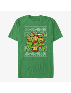 Koszulka męska Merch Nickelodeon Teenage Mutant Ninja Turtles - Ugly On Top Unisex T-Shirt Retro Heather Green