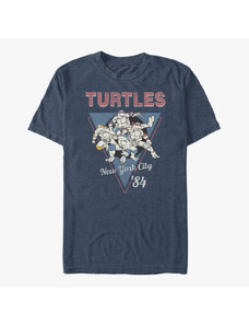 Koszulka męska Merch Nickelodeon Teenage Mutant Ninja Turtles - NYC Unisex T-Shirt Vintage Heather Navy