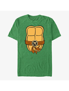 Koszulka męska Merch Nickelodeon Teenage Mutant Ninja Turtles - Michelangelo Top Unisex T-Shirt Retro Heather Green