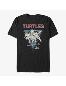 Koszulka męska Merch Nickelodeon Teenage Mutant Ninja Turtles - Eighty Four Unisex T-Shirt Black