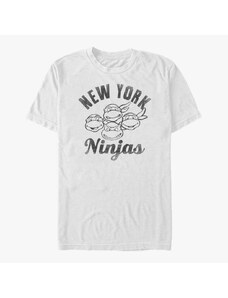 Koszulka męska Merch Nickelodeon Teenage Mutant Ninja Turtles - New York Ninjas Unisex T-Shirt White
