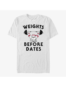 Koszulka męska Merch Nickelodeon Teenage Mutant Ninja Turtles - WEIGHTS BEFORE DATES Unisex T-Shirt White