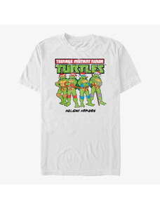 Koszulka męska Merch Nickelodeon Teenage Mutant Ninja Turtles - Christmas Logo Unisex T-Shirt White