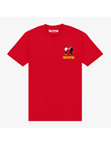 Koszulka męska Merch Pulp Fiction - Pulp Fiction Vince & Mia Unisex T-Shirt Red