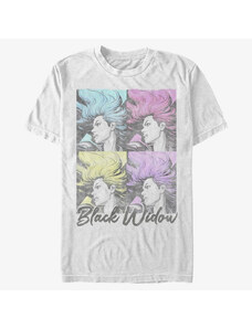 Koszulka męska Merch Marvel Black Widow - Black Widow Pop Men's T-Shirt White