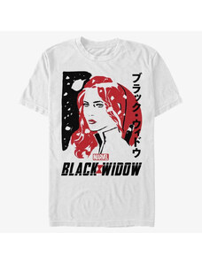 Koszulka męska Merch Marvel Black Widow - Drawn Widow Men's T-Shirt White
