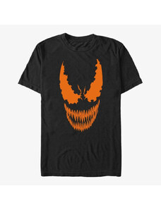 Koszulka męska Merch Marvel Other - Venom Face Pumpkin Men's T-Shirt Black
