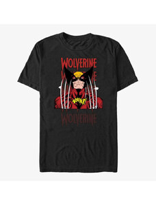 Koszulka męska Merch Marvel X-Men - Wolverine Gradient Men's T-Shirt Black