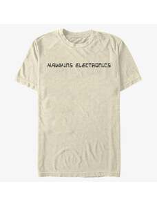 Koszulka męska Merch Netflix Stranger Things - Hawkins Electronics Men's T-Shirt Natural