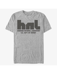 Koszulka męska Merch Netflix Stranger Things - Hawkins National Laboratory Men's T-Shirt Heather Grey