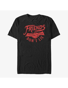 Koszulka męska Merch Netflix Stranger Things - Friends Don't Lie Men's T-Shirt Black