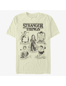Koszulka męska Merch Netflix Stranger Things - DnD Classes Men's T-Shirt Natural