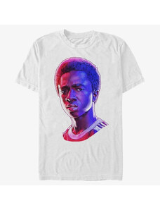 Koszulka męska Merch Netflix Stranger Things - Lucas Big Face Men's T-Shirt White