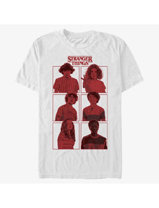 Koszulka męska Merch Netflix Stranger Things - S3 BOXUP Men's T-Shirt White