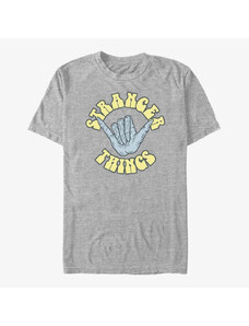 Koszulka męska Merch Netflix Stranger Things - Rad Things Men's T-Shirt Heather Grey