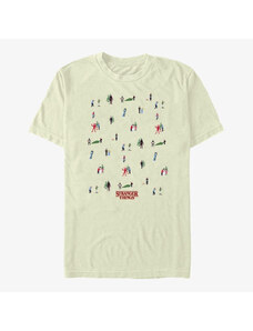 Koszulka męska Merch Netflix Stranger Things - Stranger Things Tree Sweater Men's T-Shirt Natural