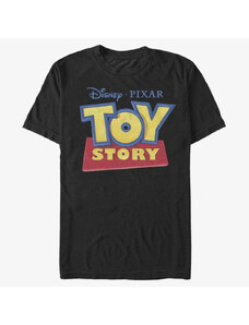 Koszulka męska Merch Pixar Toy Story - 3D Logo Men's T-Shirt Black