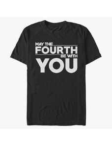 Koszulka męska Merch Star Wars - May The Fourth Be With You Men's T-Shirt Black