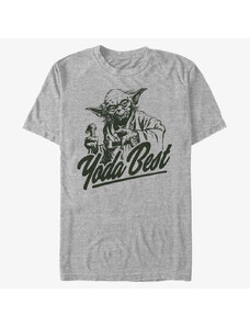 Koszulka męska Merch Star Wars: Classic - Best Yoda Men's T-Shirt Heather Grey