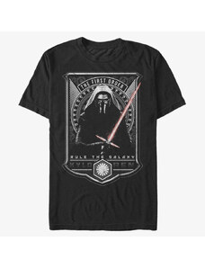 Koszulka męska Merch Star Wars: Episode 7 - Galaxy Order Men's T-Shirt Black