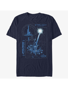 Koszulka męska Merch Star Wars: High Republic - Starlight Station Men's T-Shirt Navy Blue