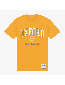 Koszulka męska Merch Park Agencies - Oxford University Crest Unisex T-Shirt Gold