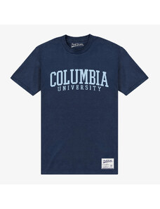 Koszulka męska Merch Park Agencies - Columbia University Script Unisex T-Shirt Navy