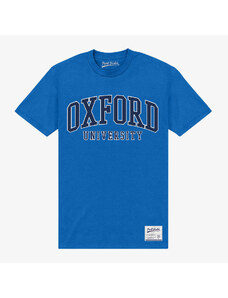 Koszulka męska Merch Park Agencies - University Of Oxford Unisex T-Shirt Royal Blue
