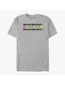 Koszulka męska Merch Netflix Squid Game - Doll Pattern Unisex T-Shirt Ash Grey