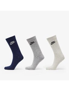 Męskie skarpety Nike Sportswear Everyday Essential Crew Socks 3-Pack Multicolor
