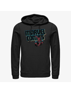 Męska bluza z kapturem Merch Marvel Spider-Man Classic - MARVEL COMICS Unisex Hoodie Black