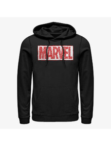 Męska bluza z kapturem Merch Marvel - Marvel Scribble Unisex Hoodie Black