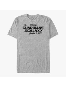 Koszulka męska Merch Marvel The Guardians of the Galaxy Holiday Special - One Color Logo Unisex T-Shirt Heather Grey