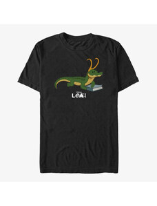 Koszulka męska Merch Marvel Loki - Gator Loki Hero Unisex T-Shirt Black
