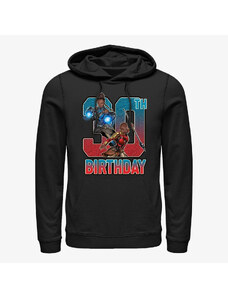 Męska bluza z kapturem Merch Marvel Avengers Classic - Shuri Okoye 30th Bday Unisex Hoodie Black
