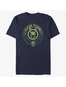 Koszulka męska Merch Marvel Loki - TickTock Unisex T-Shirt Navy Blue