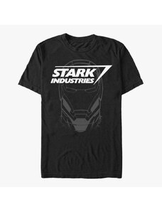 Koszulka męska Merch Marvel Avengers Classic - Stark Industries Unisex T-Shirt Black