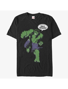 Koszulka męska Merch Marvel Avengers Classic - Vintage Smash Unisex T-Shirt Black